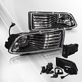 Scion tC 04 05 06 07 OEM-type Fog Lights ~ pair set (Black)