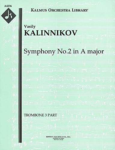Symphony No.2 in A major: Trombone 3 part [A4236]