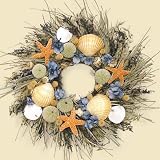 Ocean Breeze Sea Side Preserved Wreath