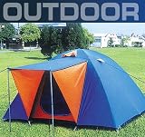  : 4 Personen Camping Automatik Schnellaufbau Zelt original ELECSA 3154