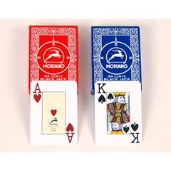 Original Modiano Turnier-Spielkarten "Plastico" f�r Poker oder Black Jack, 100% Plastik. Art_311505a