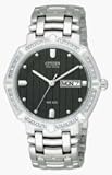 * NEW CITIZEN ECO-DRIVE WATCH for MEN * J-Class * 32 Diamonds
