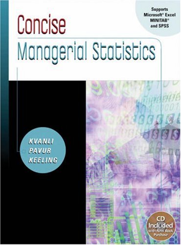 City Travel Guides Discounted  Books : Concise Managerial Statistics