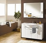 Badezimmer Badblock Torino Bianco 111 cm