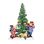Department 56 Snow Village Everyone Decorate Tinsl Tree