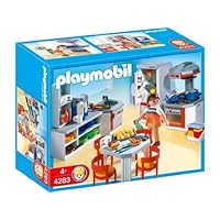 Playmobil Kitchen with Dinnette Set