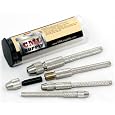 Mini Micro Pin Vise Hand Drill Chuck 4 pc Set