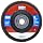 Weiler Vortec Pro Abrasive Flap Disc, Type 27, Threaded Hole, Phenolic Backing, Zirconia Alumina, 4-1/2" Dia., 60 Grit (Pack of 1)