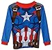 Avengers Little Boys' All Heroes 4-Piece Pajama Set with FlashLight, Size 6