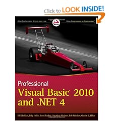 Professional Visual Basic 2010 and .NET 4 (Wrox Programmer to Programmer)