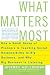 Books : What Matters Most: How a Small Group of Pioneers Is Teaching Social Responsibility to Big Business, and Why Big Business Is Listening