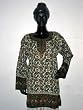 Womens Top Crepe Full Sleeve Kurti/ Blouse/boho/yoga Top L