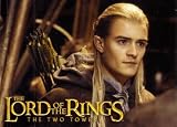 Lord of the Rings The Two Towers movie 2003 promo postcard
(Legolas)