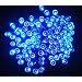 Proxima 100 LED 17M Blue Solar Powered Fairy Light Waterproof -- Garden Outdoor Christmas Lights--New designed Solar Panel last 3 hours longer, ship by 1st class delivery
