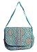 Vera Bradley Messenger Bag in Totally Turq