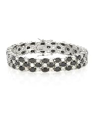 Black and White CZ Bracelet