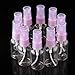 TOOGOO(R) 10x 30ml Purple Clear Plastic Makeup Water Spray Atomizer Bottle Container Pump
