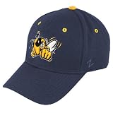 Zephyr Georgia Tech Yellow Jackets Navy Blue Team Logo X Line Z-Fit Hat