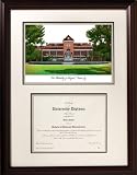 Arizona Wildcats Framed Scholar Diploma Frame with Lithograph