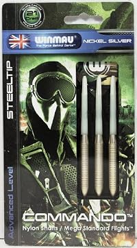 Commando Nickel Silver Brass Steeltip 21 Gram