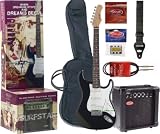 Stagg ESURF-BK Electric Guitar Starter Kit in Black
