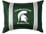 Michigan State University Spartans Standard Pillow Sham Pillow Cover
