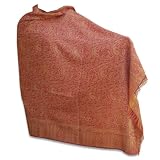 Handmade Wool Jamawar Shawl Womens Casual Evening Dress (Free Shipping) shwl0019r