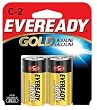 ACTION BATTERY EVEREADY C 2 PACK ALKALINE A93BP-2