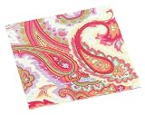 Caspari Paisley Set of 20 Paper Lunch Napkin, Ivory