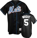 Apparel : David Wright New York Mets Alternate Black Youth MLB Replica Jersey