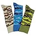 TeeHee Men's Cotton Crew Fashion Socks - 5 Pairs Packs