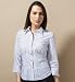 Petite 34 Sleeve Double Stripe Shirt