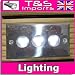 LOW VOLTAGE ALUMINIUM DECKING GARDEN WALL 12 LED LIGHT