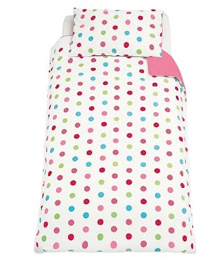 Spot Print Single Duvet Set
