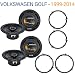 Volkswagen Golf 1999-2014 Factory Speaker Upgrade Harmony (2) R65 Package New RS.12799.00