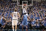 IMAGE OF Oklahoma City Thunder v Dallas Mavericks - Game TwoDallas, TX - MAY 19: Tyson Chandler, Serge Ibaka by Glenn James, 48x72