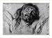 Historic Print (L): [Head of the savour in agony. Ecce Homo!]