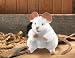 Folkmanis White Mouse Hand Puppet