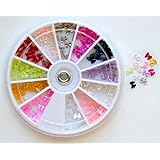 Bow Bows Pearl Nail Art Stone Wheel Rhinestones Beads and more design