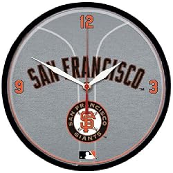 San Francisco Giants MLB Round Wall Clock by Wincraft