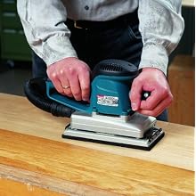 Makita BO4900V 2.9 Amp Variable Speed 1/2 Sheet Sander with Paper Dust Bag