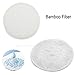ilovebaby Breastfeeding Pads, Nursing Pads Made of Bamboo Fiber, Ultra Soft Reusable, Hypoallergenic and Washable, Pack of 12, White