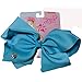 JoJo Siwa Large Cheer Hair Bow (Basic Blue)