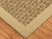 "Rodeo" Seagrass Natural Fiber Rug (Basketweave Design) 6' x 9' - Sage/Khaki Cotton Binding, Non Slip Latex Backing