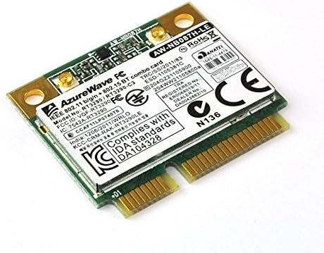 Azurewave Mini PCI-E 802.11b/g/n + 802.15BT Wireless WiFi Card AW-NB087H RT-3290