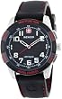 Wenger Men's 70430 Nomad Compass Red LED Black Silicone Strap Watch