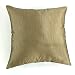 EXP Handmade Deluxe Cushion Cover / Pillow Sham In Glossy Golden Olive
