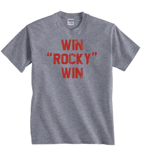 DirtyRagz Men's Win Rocky Win T Shirt