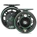 Large Logic Arbor Disc Drag Flyreel 5 6 7 Weight Aircraft Grade Machined Aluminum Mossy Green Fly Reel Made In USA