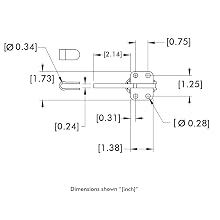 DE STA CO 207-U  207 Vertical Hold Down Action Clamp with U-Shaped Bar and Flanged Base